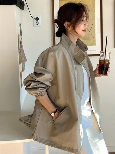 韩系复古防晒衣外套女薄款高级感