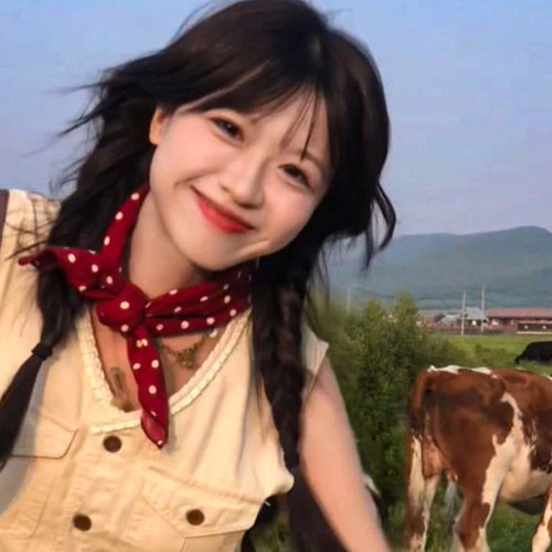 丝巾系脖女士2025新款红色波点三角巾方巾秋