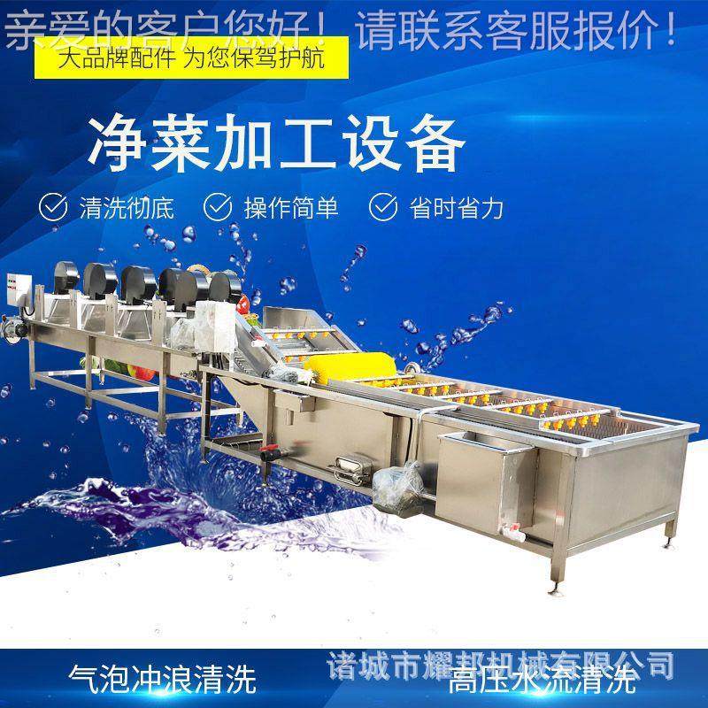 现货供应切割蔬菜清洗机 果蔬加工设备 家庭配送净菜流水线,清洗/食品/商业设备,果蔬加工设备,淘宝优惠券,粉丝福利购,淘宝优惠卷