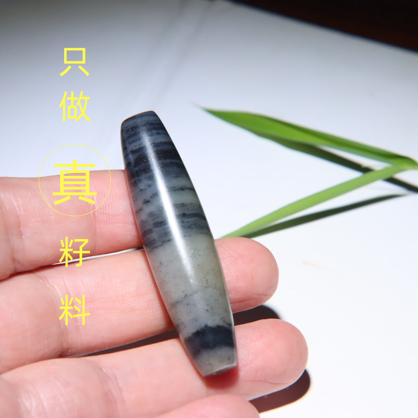 玩转和田玉新疆和田玉籽料青花糖三色籽料勒子桶珠挂件文玩配饰