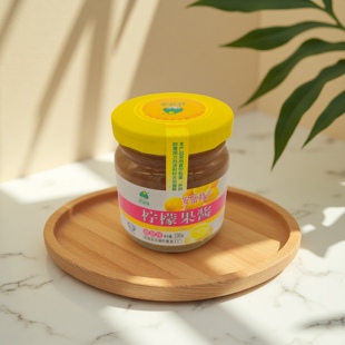 柠待遇柠檬果酱100g小瓶装酸甜味清爽柠檬果酱冲水很好喝