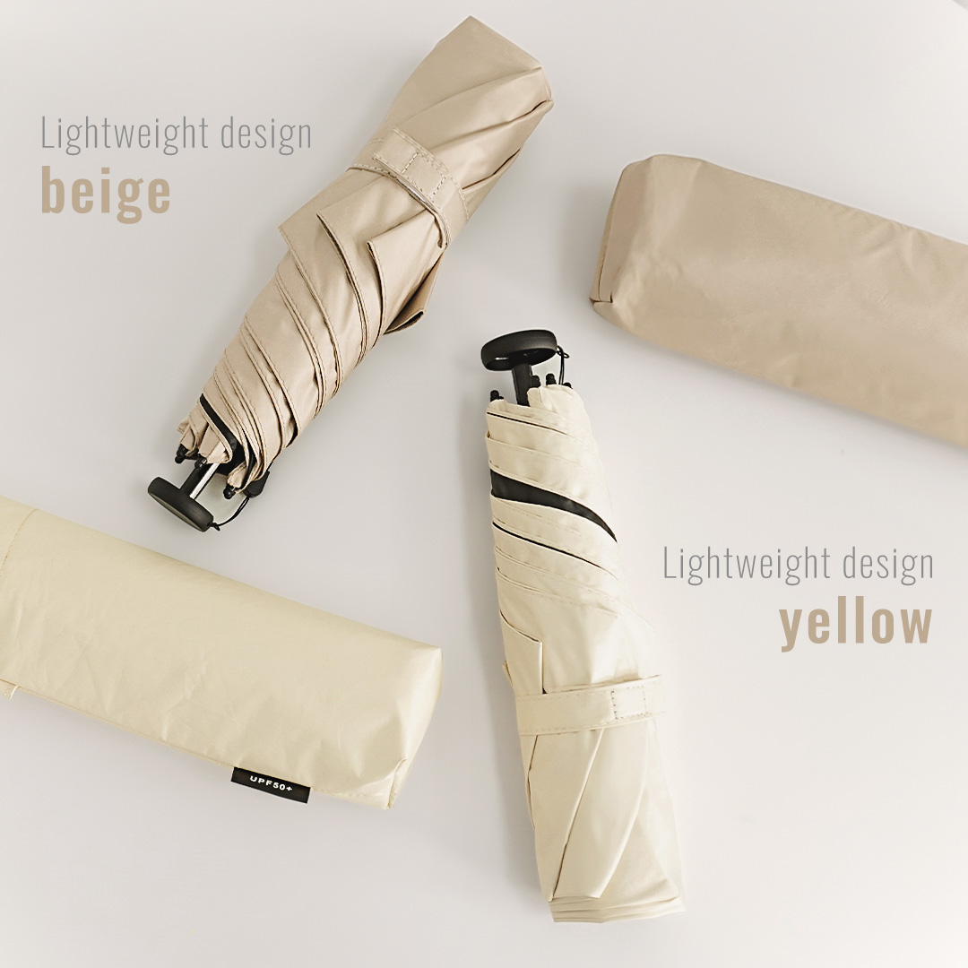 纯色太阳伞防晒防紫外线女超轻便携遮阳伞晴雨两用雨伞ins风学生