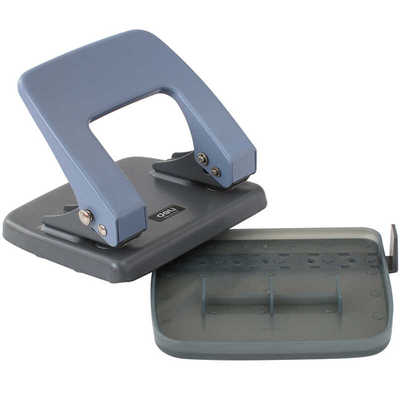 省力打洞器得力打孔器两孔办公用