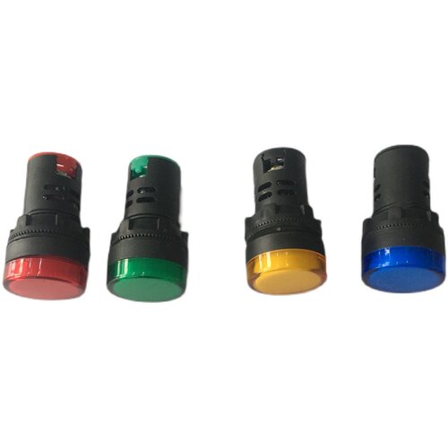 LED指示灯 信号灯 AD16-22D/S 22MM开孔红绿黄蓝白 五色可选现货