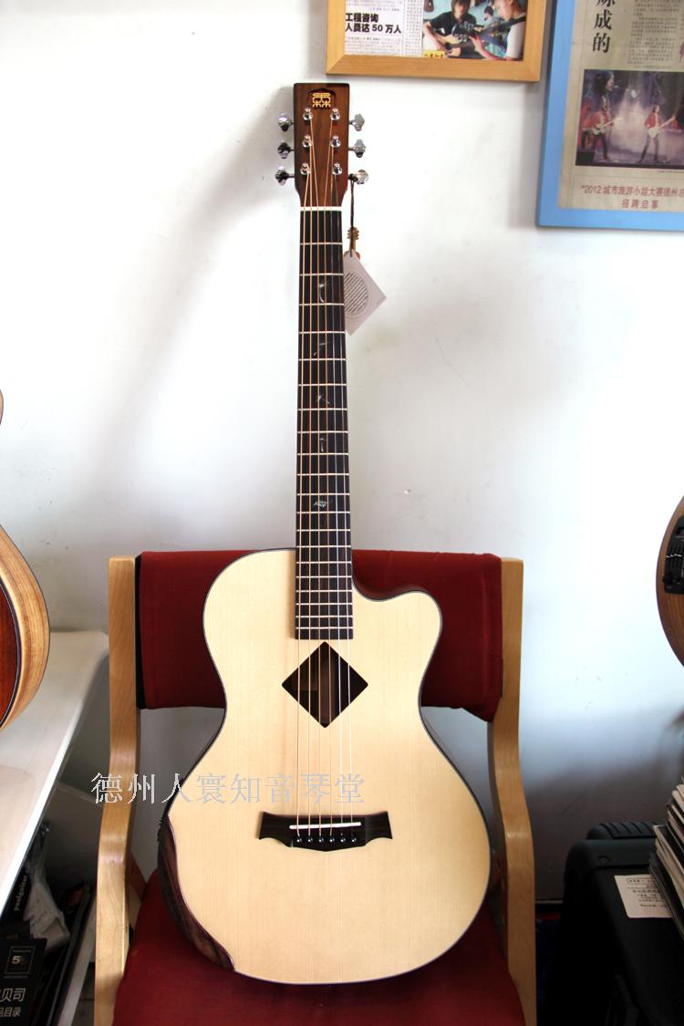 森格威 森氏远方 原野 37寸单板民谣吉他 旅行 正品全新 全国防伪