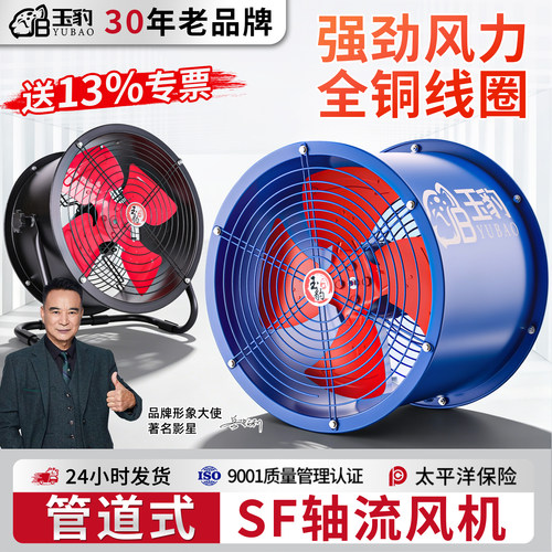 【10年用不坏】全铜轻音轴流风机