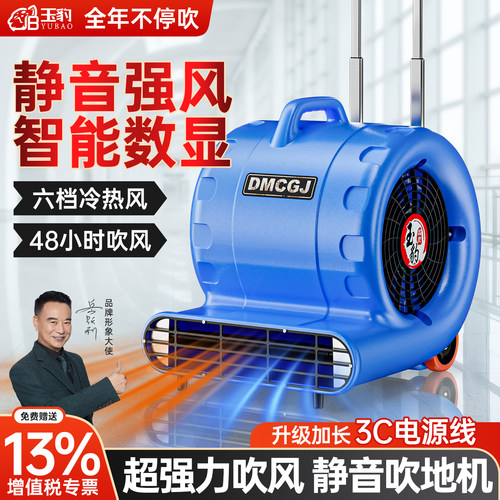 玉豹吹地机地面吹干机商用大功率