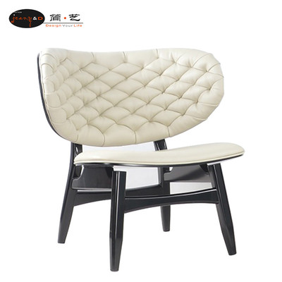 简艺设计师轻奢拉扣创意休闲椅