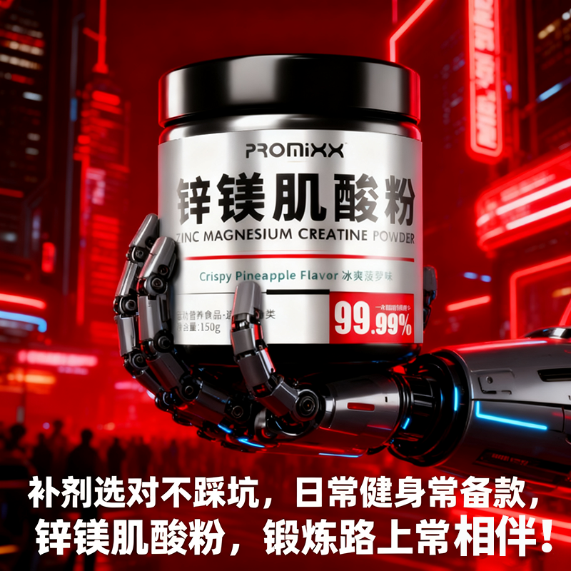 99.99%高纯一水肌酸锌镁肌酸粉