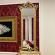 复古创意餐厅挂墙壁挂镜子 雕花装 饰镜客厅轻奢艺术玄关镜法式 欧式