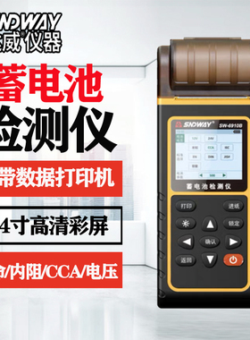 深达威SW-6910A/6910B蓄电池检测仪12v24v汽车电瓶性能寿命检测