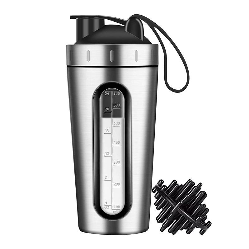 爱果者不锈钢摇摇杯健身运动水杯