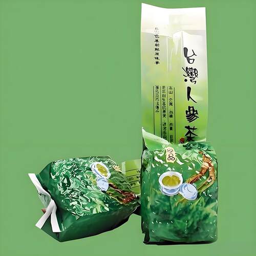 台湾高山人参茶乌龙茶甘甜浓香型特级人参乌龙茶500克送礼佳品