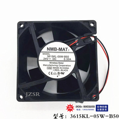 3615KL-05W-B50 24V 0.32A原装NMB-MAT ACS510/550 ABB变频器风扇