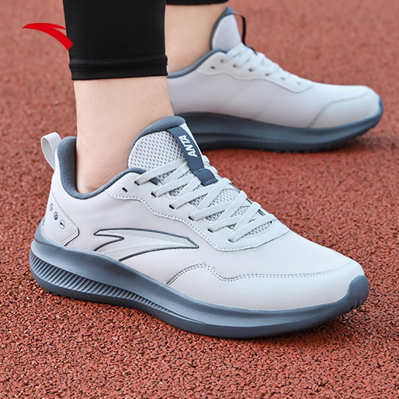 安踏男鞋2026新款轻质跑步鞋男春季通勤运动鞋轻便减震慢跑鞋子