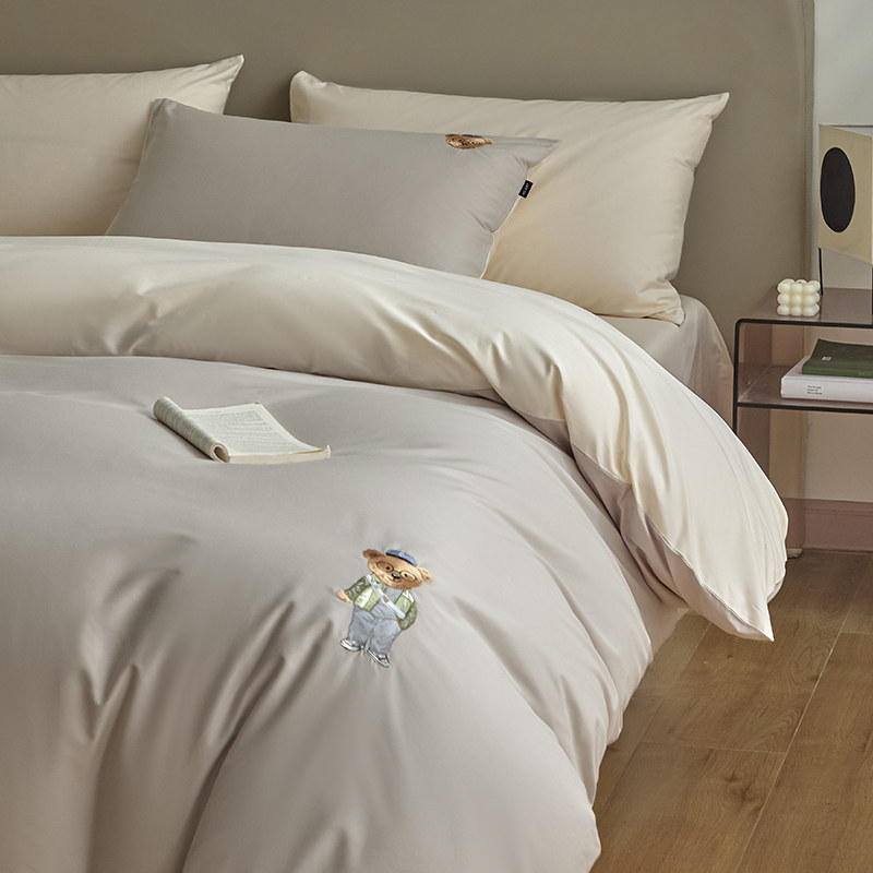 100支全棉被套单件纯棉单独被套