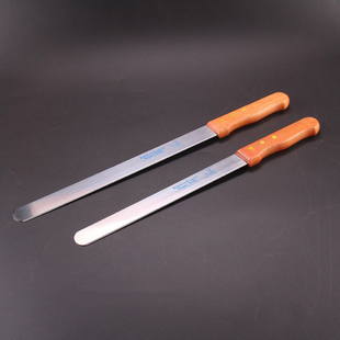 不锈钢面包刀平口刀切蛋糕刀10寸吐司刀切片刀分层西点刀切刀烘焙