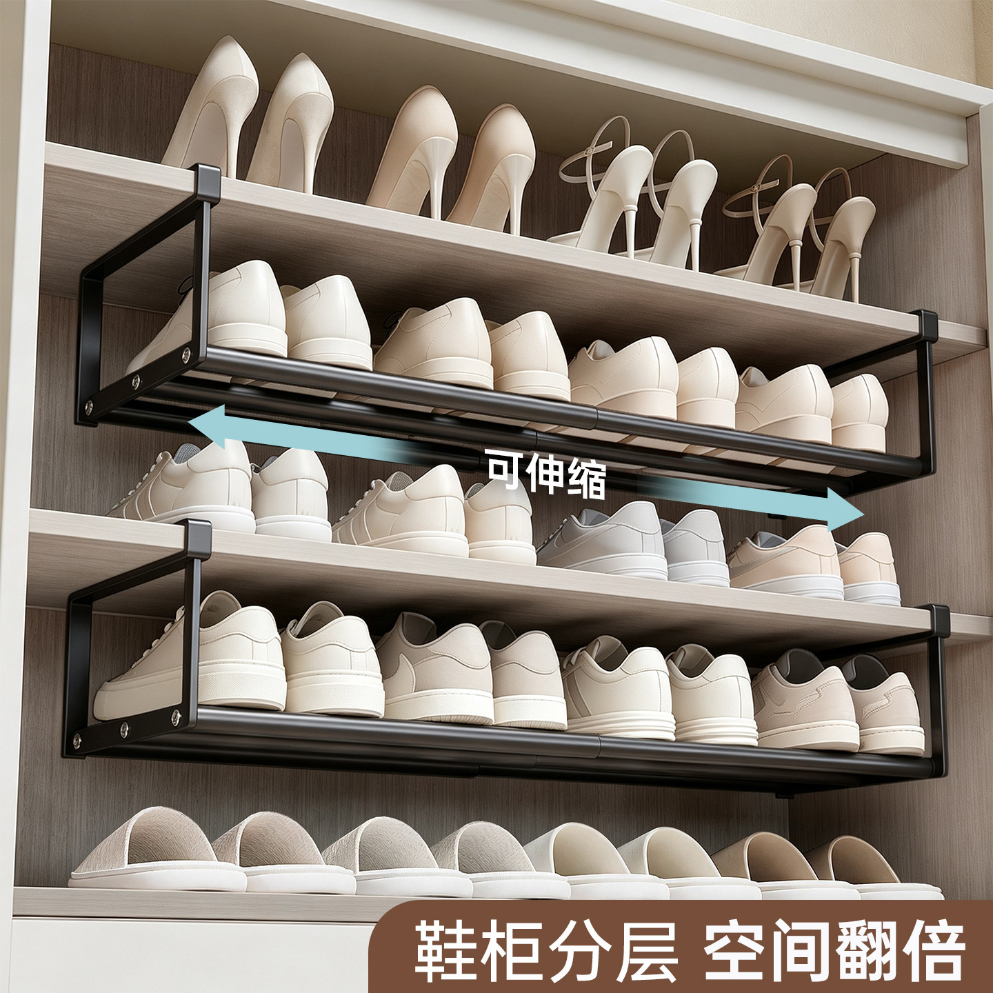 【鞋柜通用】加厚耐用鞋子收纳图片