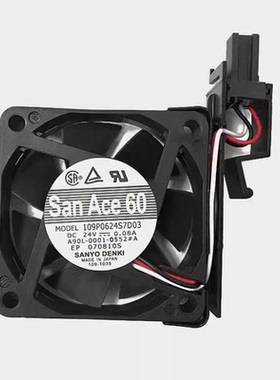 三洋SanAce60 109P0624S7D03 A90L-0001-0552#A 6015数控机床风扇