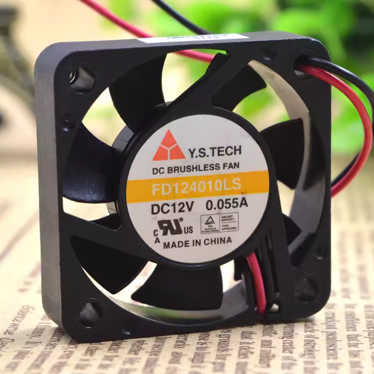 FD124010HL-N 原装元山 4010 12V 0.09A 4CM 轴流静音散热风扇