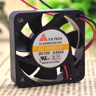 元 山 4CM 轴流静音散热风扇 0.09A 原装 12V FD124010HL 4010