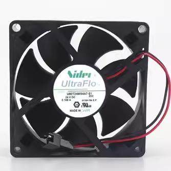 U80T24MS4A7-51 原装Nidec 8025 24V 0.165A 8CM 变频器散热风扇