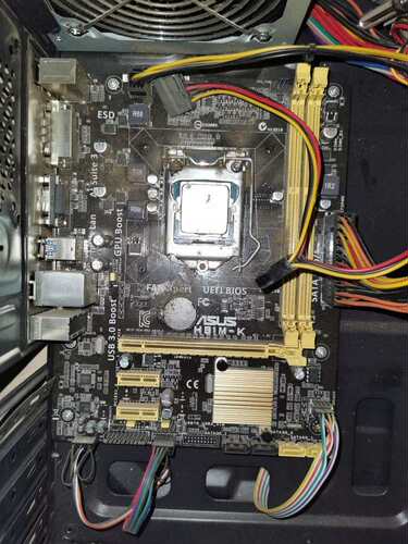 拆机华硕H81M-K+G3260板U一起功能正常有看中