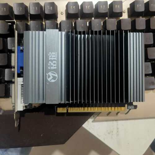 拆机gt710显卡,铭瑄gt710,1g显存,正常使用接口全