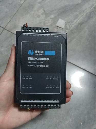 做项目剩下的4路开关量输入输出转以太网modbusTCP模块