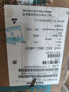 西门子430变频器6SE6430 5EB0 2UD34