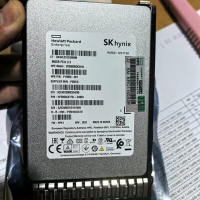 HPE SK hynix 960GB NVMe企业级固态(议价）