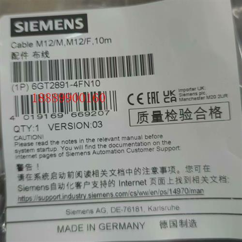 西门子SIEMENS6GT2891-4FN10