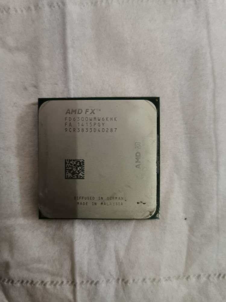 拆机推土机CPU一块六核FX6300CPU包好有需要