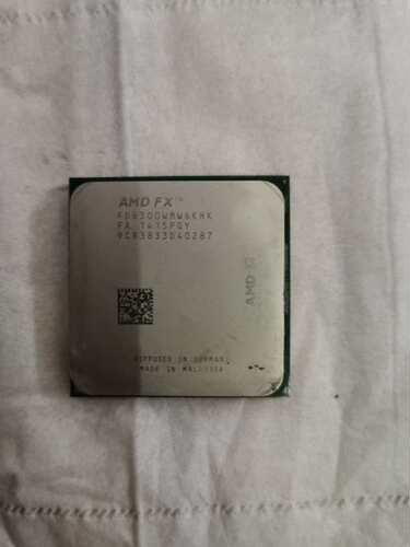 拆机推土机CPU一块六核FX6300CPU包好有需要