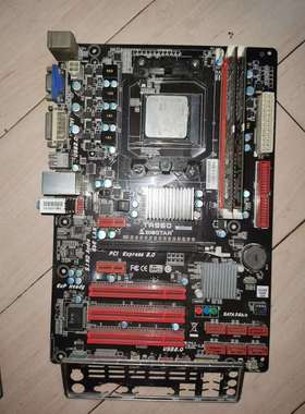 拆机推土机FX8320八核+映泰TA960主板另