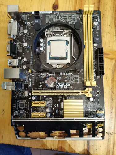 拆机华硕H81M-K+G3260处理器板U一起便宜处理