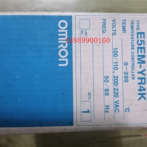 欧姆龙指针式温控器E5EM-YR4K温控表0-3