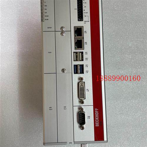 倍福工控机工业控制器,型号:C6930-0050,内置两个3