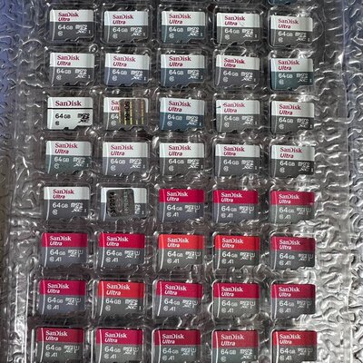闪迪TF卡 64GB 储存卡闪迪TF内存卡行车记录仪(议价）