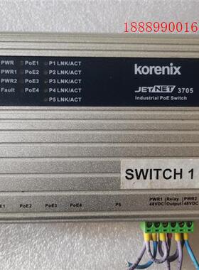 台湾Korenix科洛理思JetNet3705(5)口工业