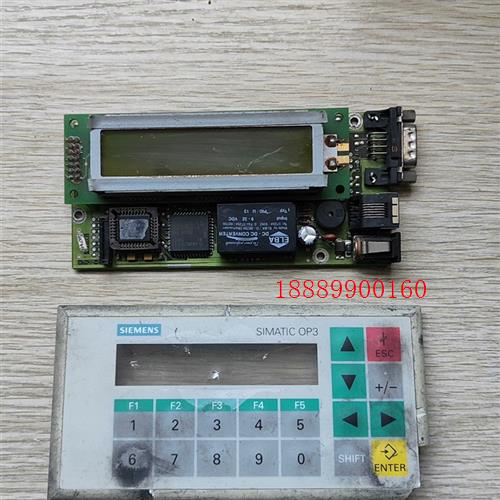 西门子OP3文本显示器6AV3503-1DB10控制面板