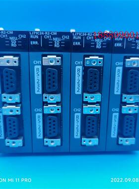 三菱PLCL系列通讯模块LJ71C24-R2-CM成色