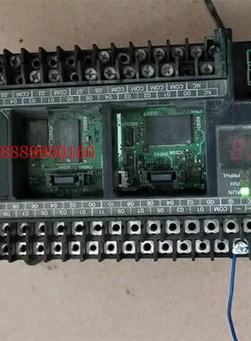欧姆龙CP1H-XA40DT实物拍摄,通电如图,橙色还不错,