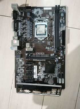 拆机七彩虹H81+E31230V3志强四核八线程处