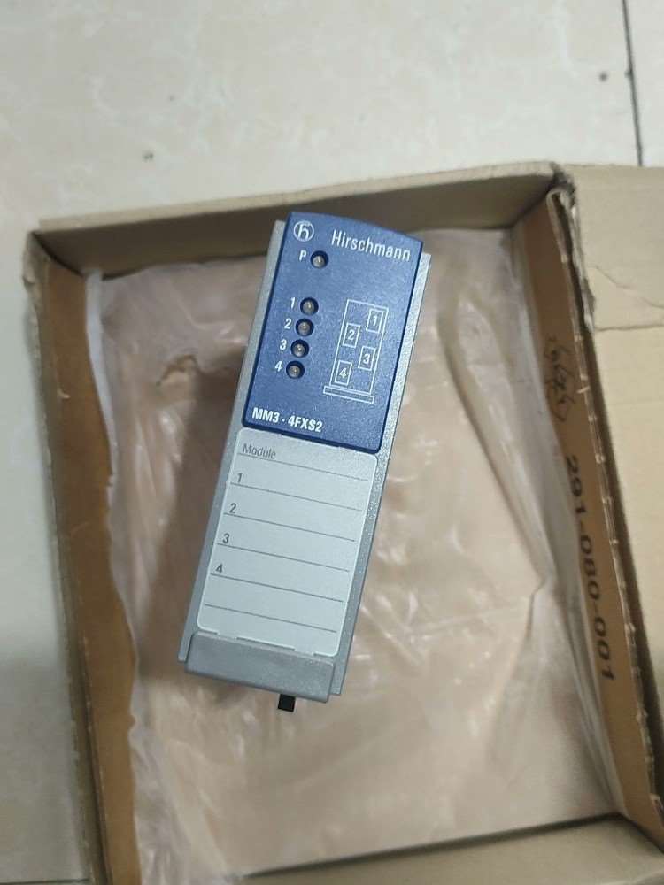 HlRSCHMANN实图4FXS2实拍赫斯曼交换模块议价