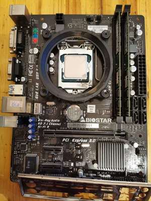 拆机映泰B85S1+E31231V3处理器