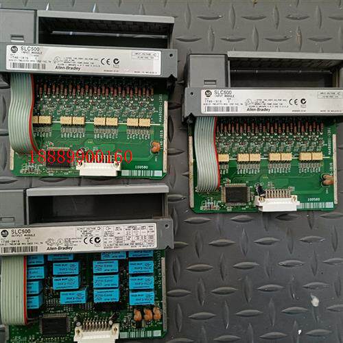 AB模块1746-0W16一台,1746-1B16二台