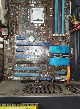 拆机华硕P8Z68+i52310处理器+4G金士顿