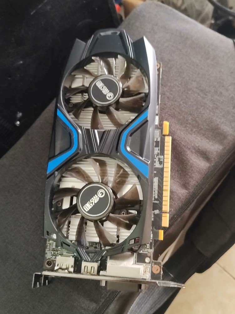 影驰大将1050ti/4g实物拍摄二手拆机小白勿扰有