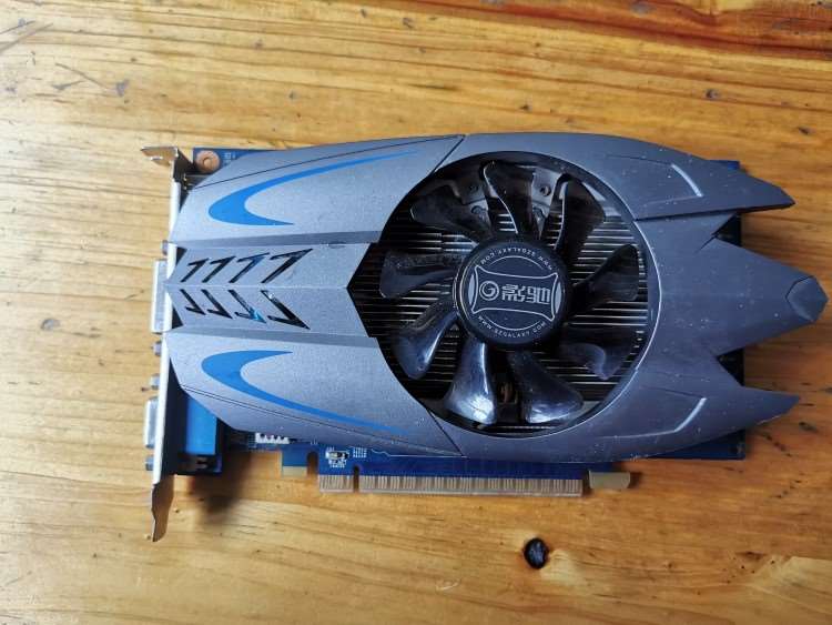 拆机影驰骁将GT7402GDDR5功能正常有看中的